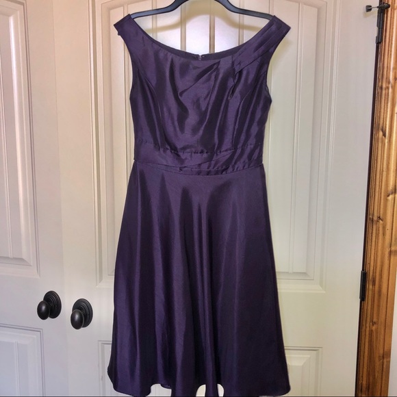 David's Bridal Dresses & Skirts - Purple Tea Length Dress